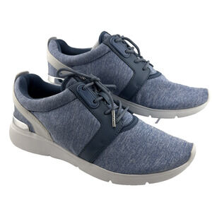 Michael Kors Women’s Amanda Trainer Sneakers‎ Sz 7.5 M Color Pale Blue White NIB